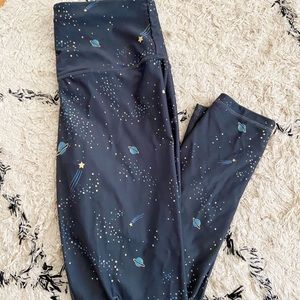 Victoria secret sport galaxy capris